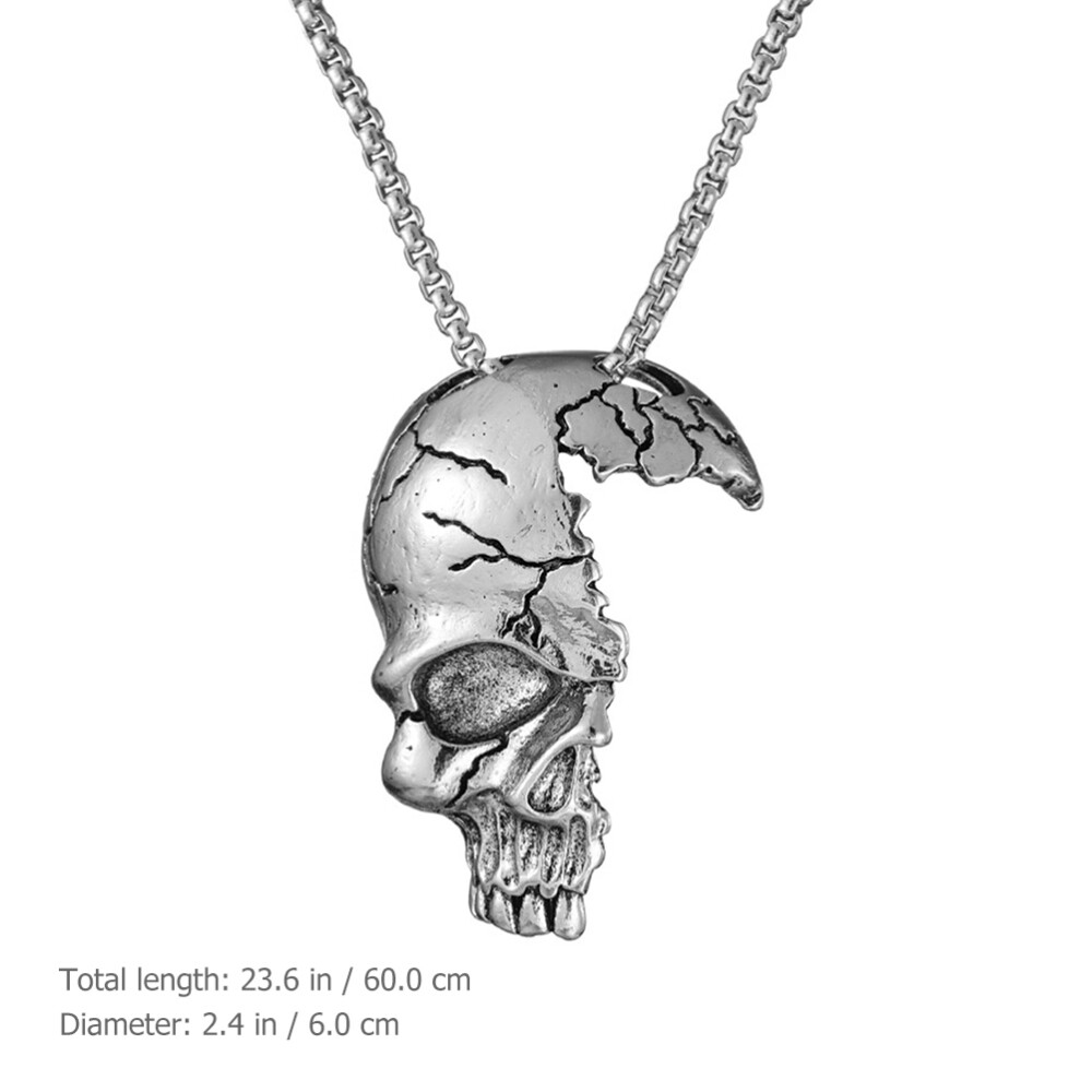 Creative Vintage Sweater Chain Skeleton Necklace Neck Chain Neck