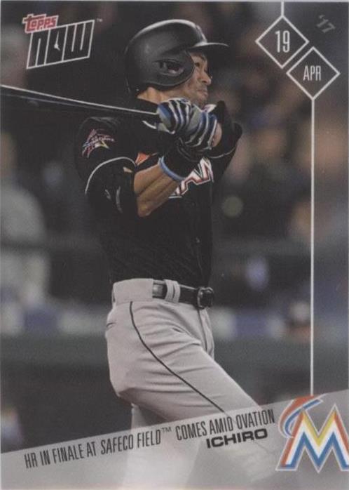 2017 Topps Now - Ichiro Suzuki #63 - 1 of 1