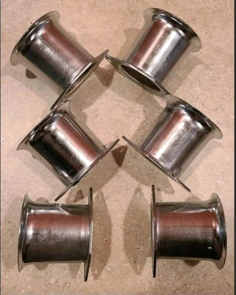 Juego de 6 bocinas de aire Weber DCOE 40 45 OER SK Speed Stacks Datsun 240z 260z 280z Foto 2 de 3