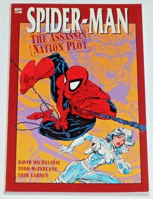 AMAZING SPIDER-MAN THE ASSASSIN NATION PLOT MARVEL COMICS TPB #320-325 McFARLANE
