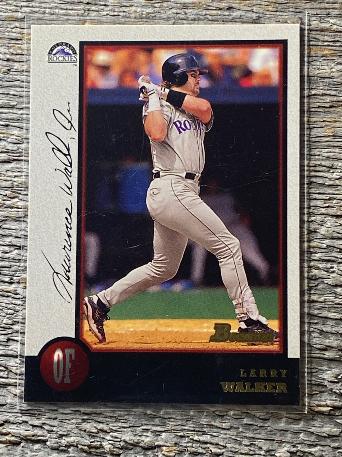 1998 Bowman colorado Rockies Veterans Larry Walker #BP5 HOF | eBay