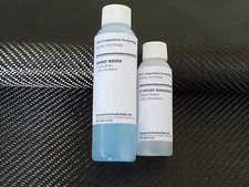 Genuine 2x2 Twill Carbon Fiber Epoxy Resin Kit - 6" x 36" material