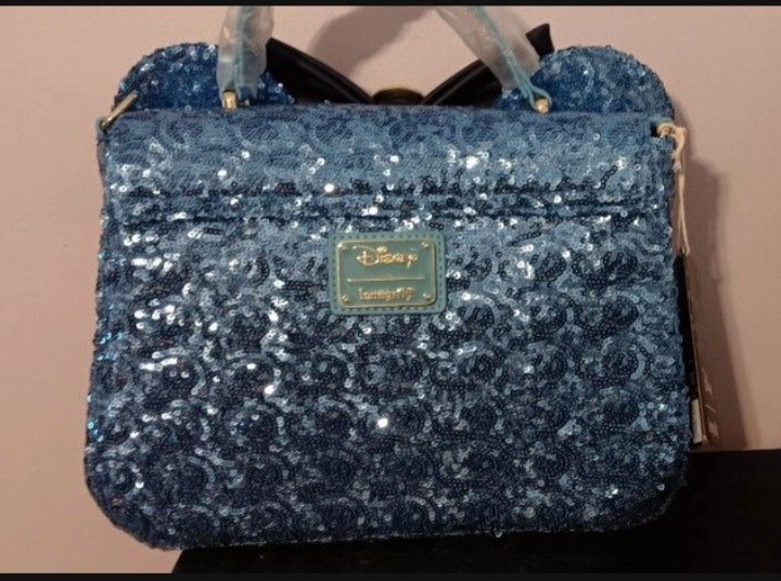 Loungefly Minnie Mouse Hanukkah Dreidel Disney Crossbody Bag Loungefly Disney Minnie Hanukkah Dreidel Crossbody Purse  main image 4