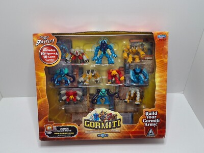 GORMITI The Invincible Lords Of Nature 10 Pack Series