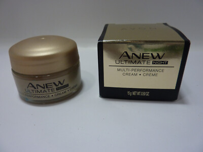 Avon Anew Ultimate Night Multi-Performance Night Cream Travel Size .5 oz. NIB