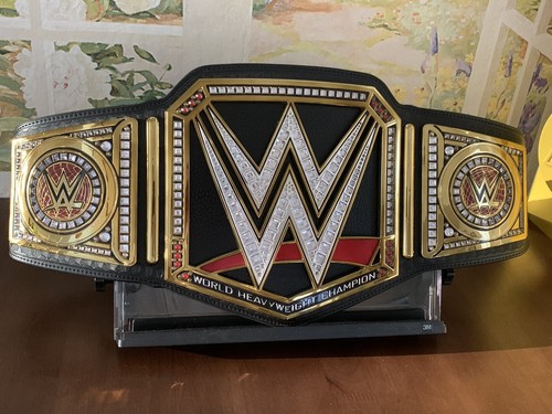Jakks WWE World Heavyweight Championship Title Belt Adult Collectible Replica - Photo 12 sur 20