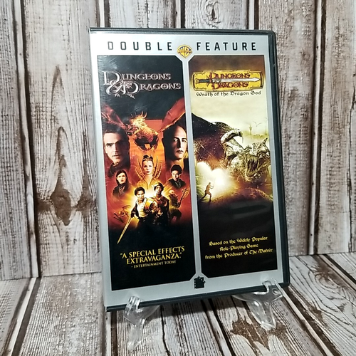 Double Feature: Dungeons & Dragons / Wrath of the Dragon god (DVD, 2005) WB