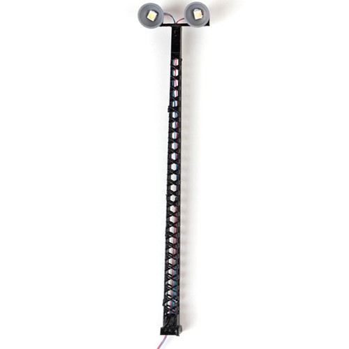 2PC Miniatures LED Train Track Light HO/OO 1:87 Scale Railway Street Lamps Model - Picture 9 of 10