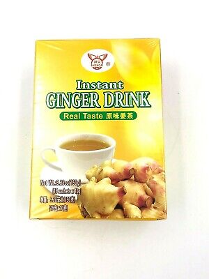 Buy INSTANT GINGER TEA DRINK Lemon Or Pure Honey Or Ginger 15 SACHETS IN BOX
