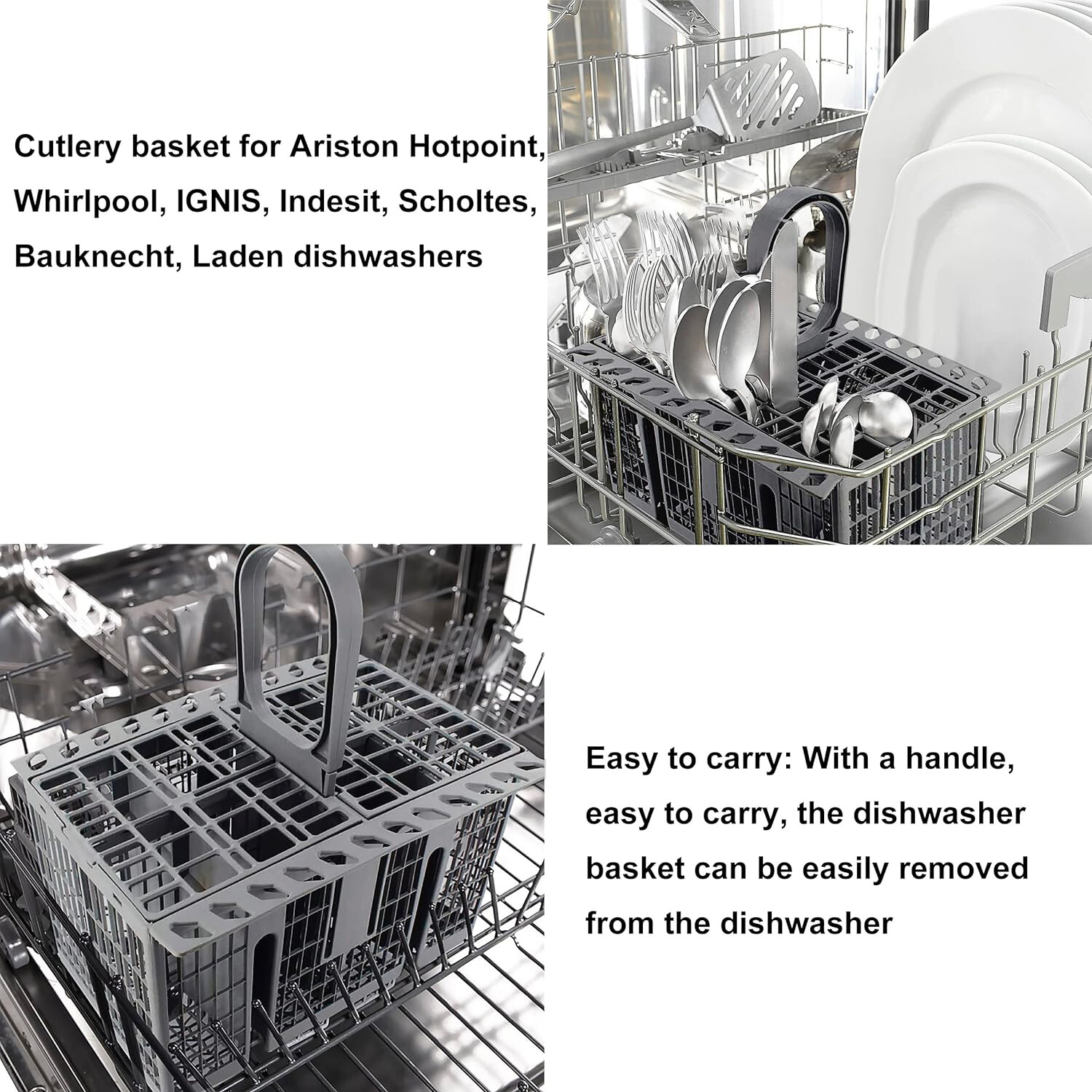 Premium Quality Dishwasher Cutlery Basket Tray For Hotpoint Indesit