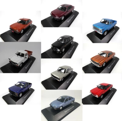 Lot de 10 Voitures Miniatures Renault Peugeot Ford 1/43 Diecast Model Car LAQV10 - Photo 1/4