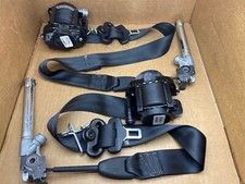 13-18 Ford Focus Front Seat Belts Seatbelts Black Left Right Retractor Set Oem