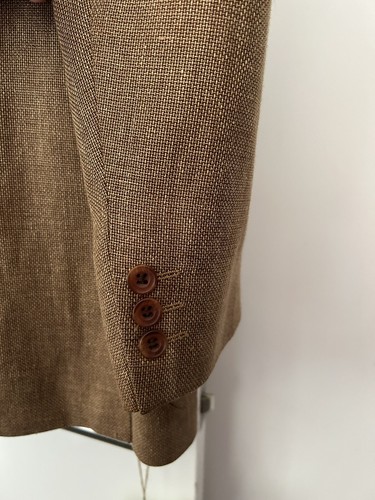 Blazer Chaqueta Deportiva Vintage DAKS Forrada 40T Lana Lino Seda DAKS Jermyn Street - Imagen 24 de 24