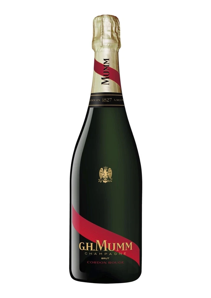 G.H. Mumm Cordon Rouge Champagner - 12,5 % Vol / 0,75 Liter