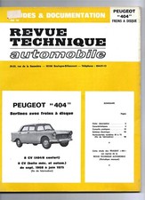 Revue technique Peugeot 404