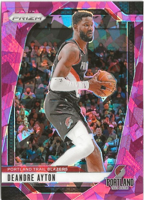 2024-25 Panini Prizm Deandre Ayton #5 Pink Prizm SP Minnesota Timberwolves