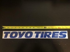 Toyo Tires Logo 17x2 Decal Sticker Car Truck Window Laptop Wheel Suv Offroad Toyo Tires Logo 17x2 Decal Sticker Car Truck Window Laptop Wheel Suv Offroad