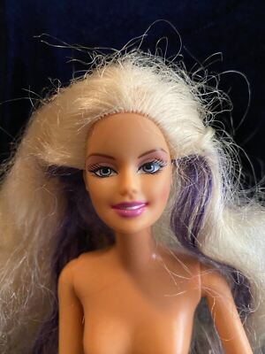 Barbie 2002 (1998) Mattel China ~ Mermaid w/Tail Plat/Purple Hair