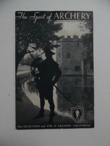 1935 The Archers Company Archery Catalog Bow Arrows Targets Bristol CT Vintage - 第 1/6 張圖片