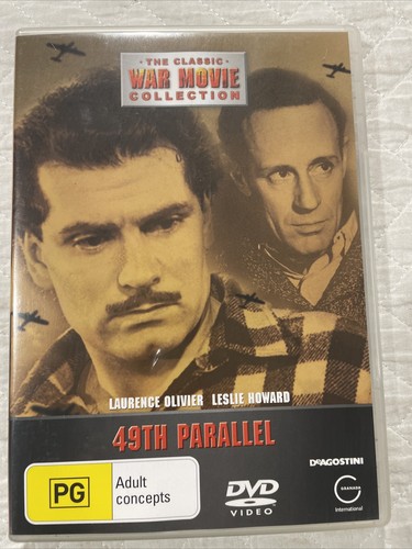4 X War Movies Dvd Region 4 WW2 Last Confederate 49th Parallel Raid On Entebbe - Picture 4 of 5