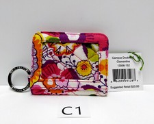 Vera Bradley Campus Double ID Case CLEMENTINE New with tag Exact Item C1