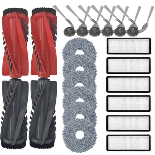 For Roborock Qrevo Curv/P20 Pro Robot Vacuum Cleaner Main/Side Brush Filter Set - Picture 66 of 67