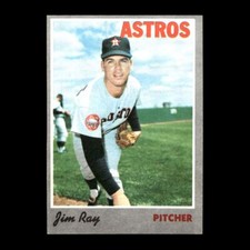 Jim Ray 1970 Topps Houston Astros #113 Nice!