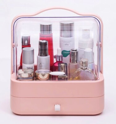 x Aufsteller Organizer Schminkbox Schmuckkästchen Kosmetik 1 Schublade reb