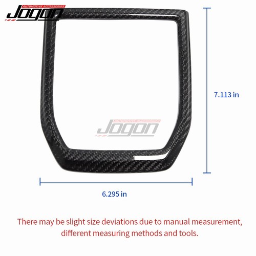 Cubierta de cambio de cambios para consola interior Subaru WRX STI 2022-2023 borde carbono seco - Imagen 4 de 9
