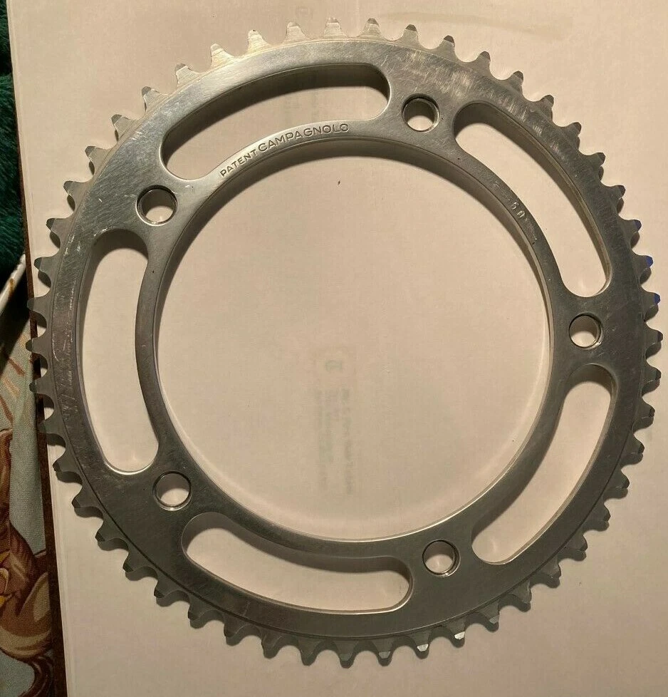 Plateau Campagnolo Record Track 47 Dents - BCD 151 - Vélo Vintage Années 1960