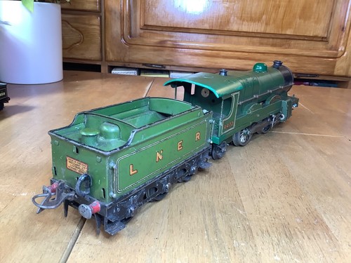 Hornby O Gauge 3E 20 Volt Electric LNER 4-4-2 Loco 4472 Flying Scotsman - Foto 4 di 9
