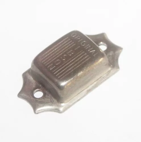Vintage 1976 Gibson Original Logo Tuner Cover Treble Side Embossed 1977 1970's