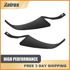 Fits 2011-2016 Ford Super Duty Front Bumper Step Pad Outer Molding Trim Set