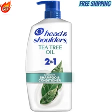 Head and Shoulders Dandruff Shampoo 28 oz Tea Tree Oil,2 in 1
