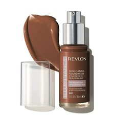 Revlon Illuminance Skin-Caring Liquid Foundation Makeup, 601 Soft Nutmeg