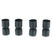 Gasper Stabkerzenhalter Cups Schwarz Magnetisch Ø 2,2 Cm 4Er Pack - Metall