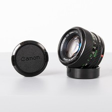 Canon FD 50mm f/1.4 Prime Standard Lens with Caps