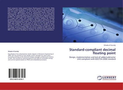 Ghada El Guindy | Standard-compliant decimal floating point | Taschenbuch (2012)