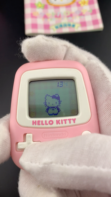 Pocket Hello Kitty Nintendo Pedometer Sanrio 1998 Japan for sale