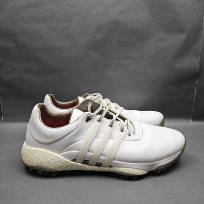 Adidas Tour360 22 Golf Shoes Mens Size 15 White Leather  display picture 3