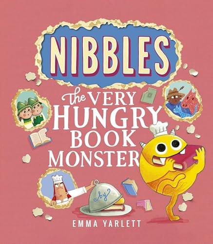 Nibbles: The Very Hungry Book Monster Emma Yarlett - Image 4