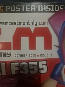 Dreamcast Monthly Magazine. Issue 13. Oct 2000. Ferrari F355, Space Channel 5