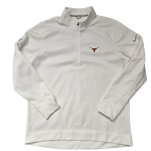 Texas Longhorns Pullover Herren Large Nike Golf Big 12 Half Zip Sweatshirt NCAA