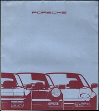 1989 Porsche Sales Folder 911 Carerra 2 4 Targa 928 S4 Gt 944 S 2