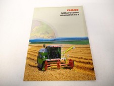 Original Prospekt Claas Dominator 58 S Mähdrescher mit 16 Seiten von 7/2000