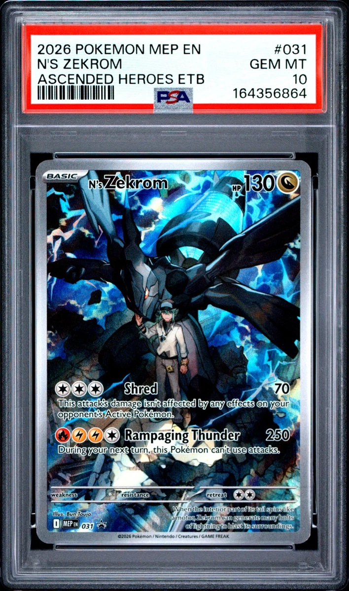 Zekrom Pokémon TCG Professional Sports Authenticator (PSA