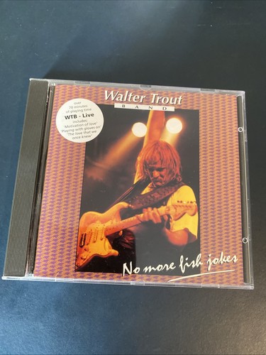 Walter Trout Band - Live No More Fish Jokes - gebrauchte CD - kostenloser UK-Versand