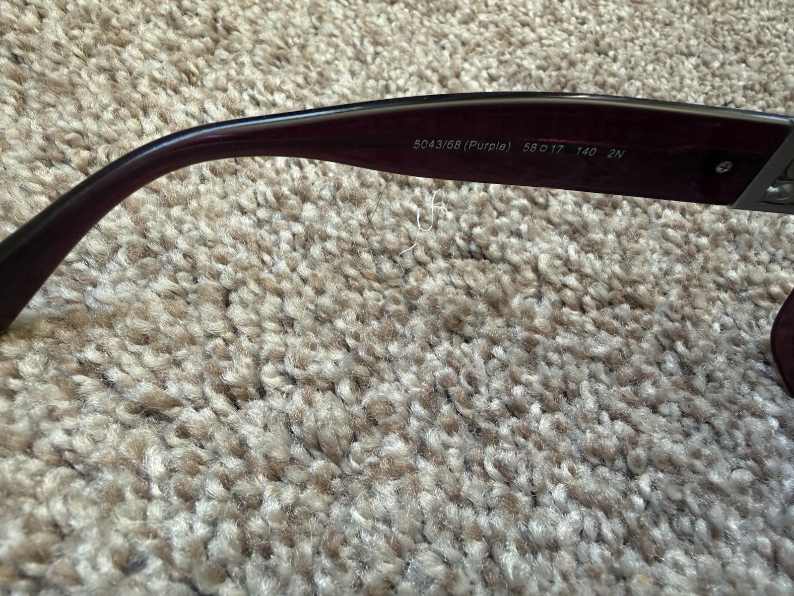 Authentic Coach HC8013B Adele Sunglasses – Purple… - image 7