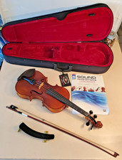 AMETTO Violin 2015. Handmade Reproduction of Antonius Stradivarius. 24 inch long