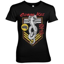 Maglietta Da Donna Cobra Kai Con Toppa Officialmente Autorizzata